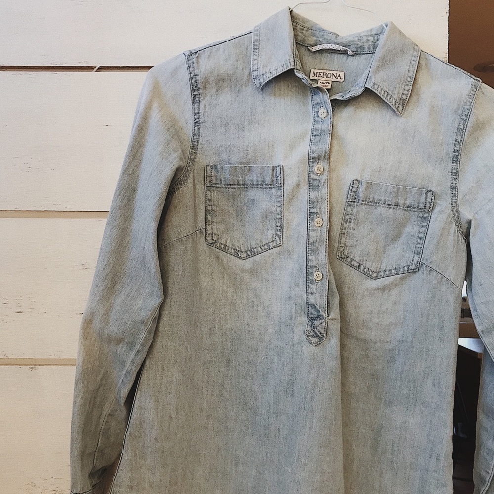 Chambray Blouse